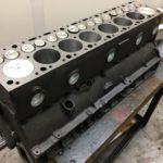 Straight-eight Packard_engine rebuild in assembly